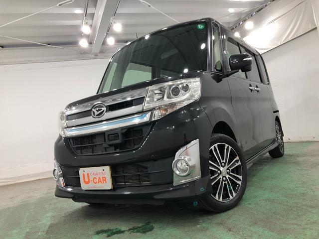 タントカスタムＲＳ　ＳＡ　ターボ　両側パワスラドア　ＬＥＤライト車検Ｒ８．１１　１年保証距離無制限　走行距離３７１７０キロ　フルセグＴＶ　ＢＴオーディオ　ＤＶＤ　ＣＤ　ＬＥＤフォグランプ　プッシュスタートエンジン　点検記録簿あり　禁煙車　アイドリングストップ（埼玉県）の中古車