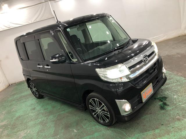 タントカスタムＲＳ　ＳＡ　ターボ　両側パワスラドア　ＬＥＤライト車検Ｒ８．１１　１年保証距離無制限　走行距離３７１７０キロ　フルセグＴＶ　ＢＴオーディオ　ＤＶＤ　ＣＤ　ＬＥＤフォグランプ　プッシュスタートエンジン　点検記録簿あり　禁煙車　アイドリングストップ（埼玉県）の中古車