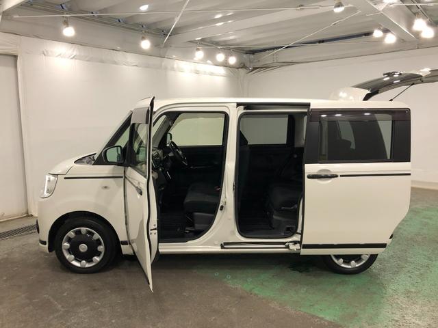 ムーヴキャンバスＧブラックアクセントＶＳ　ＳＡIII　走行３８３５１キロワンオーナー　禁煙車　純正ナビ　パノラマモニター　ドラレコ　オートエアコン　純正マット　サイドエアバッグ　ＬＥＤヘッドランプ　アイドリングストップ　両側電動スライドドア　オート格納式ドアミラー（埼玉県）の中古車