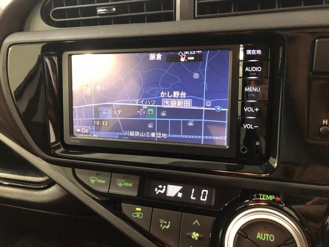 アクアＧ　車検整備付／走行３８１８４キロ／フルセグナビ／マット１年保証距離無制限　走行距離３８１８４キロ　フルセグナビ　バックカメラ　ブルートゥース　マット　助手席エアバッグ　オートライト　電動格納式ドアミラー　キーフリー（埼玉県）の中古車