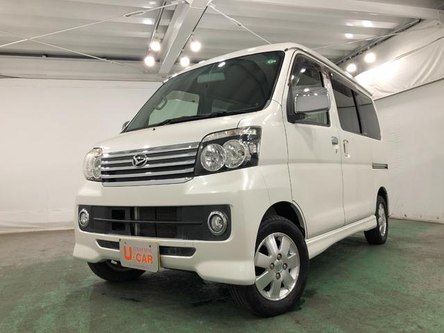 アトレーワゴンカスタムターボＲＳ　走行３７９１５キロ／ＣＤオーディオ保証１年間・距離無制限付き　ＣＤオーディオ　スライドドア　ＨＩＤヘッドライト　純正フロアマット（埼玉県）の中古車