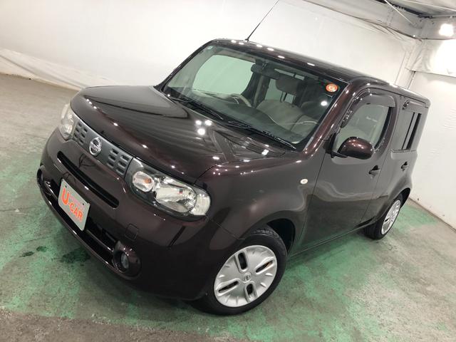 キューブ１５Ｘ　Ｖセレクション　走行４３１２０キロ／ナビ／ＥＴＣ一年保証・走行距離無制限　走行４３１２０キロ　助手席エアバック　ＥＴＣ　純正カーペットマット　フルセグナビ　ブルートゥース　オートライト　ベンチシート（埼玉県）の中古車