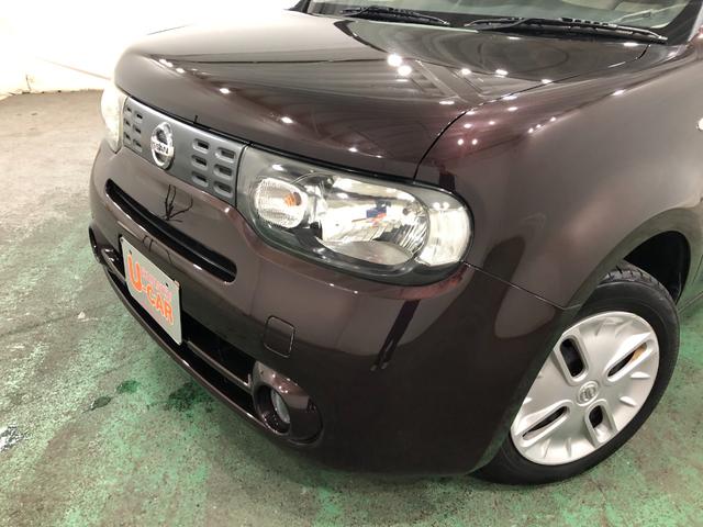 キューブ１５Ｘ　Ｖセレクション　走行４３１２０キロ／ナビ／ＥＴＣ一年保証・走行距離無制限　走行４３１２０キロ　助手席エアバック　ＥＴＣ　純正カーペットマット　フルセグナビ　ブルートゥース　オートライト　ベンチシート（埼玉県）の中古車