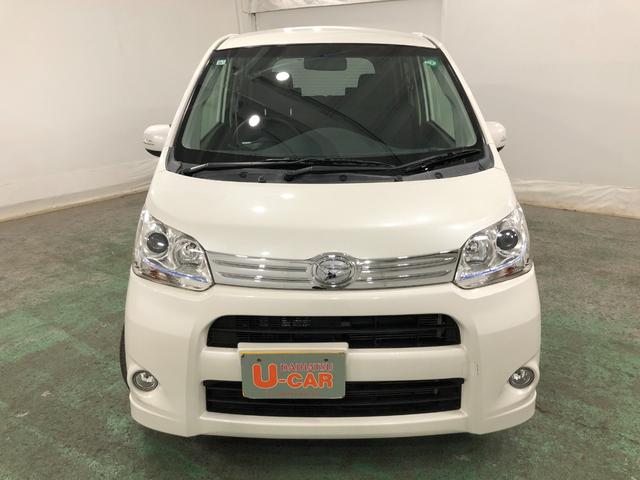 ムーヴカスタム　ＲＳ　走行２８１５８キロ／４ＷＤ／タイヤ４本交換一年保証・走行距離無制限　走行２８１５８キロ　助手席エアバック　純正カーペットマット　ワンセグナビ　ＤＶＤ　オートライト　ＨＩＤヘッドライト　アイドリングストップ　ベンチシート（埼玉県）の中古車