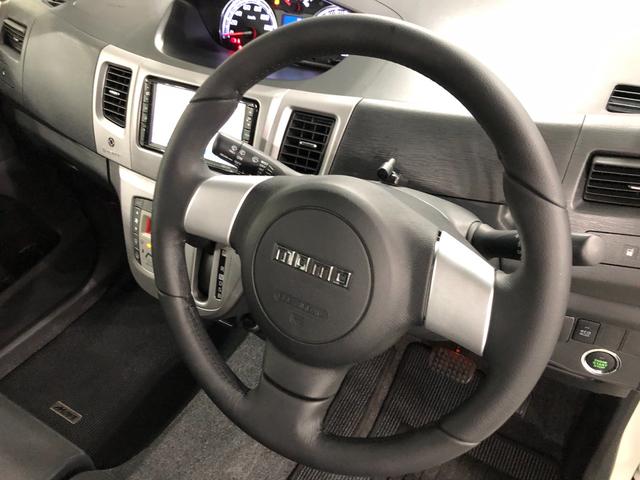 ムーヴカスタム　ＲＳ　走行２８１５８キロ／４ＷＤ／タイヤ４本交換一年保証・走行距離無制限　走行２８１５８キロ　助手席エアバック　純正カーペットマット　ワンセグナビ　ＤＶＤ　オートライト　ＨＩＤヘッドライト　アイドリングストップ　ベンチシート（埼玉県）の中古車