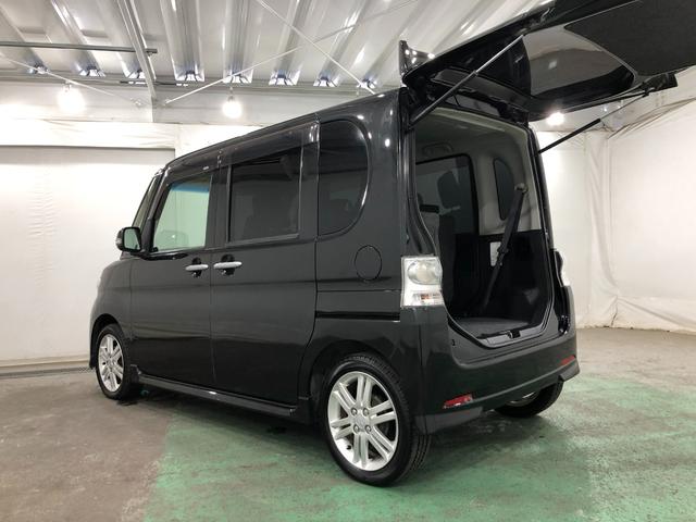タントカスタムＲＳ　修復歴／車検整備付／走行７６９２３キロ／マット１年保証距離無制限　走行距離７６９２３キロ　車検整備付　バックドアスポイラー　純正カーペットマット　助手席エアバッグ　ＨＩＤヘッドランプ　アイドリングストップ　片側電動スライドドア（埼玉県）の中古車
