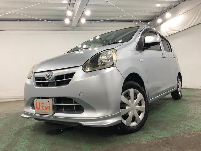 ミライースＸ　走行８９６６９キロ／車検整備付／ワンセグナビ一年保証・走行距離無制限　走行８９６６９キロ　助手席エアバック　純正カーペットマット　ワンセグナビ　アイドリングストップ　キーレス（埼玉県）の中古車