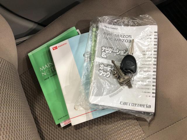 ミライースＸ　走行８９６６９キロ／車検整備付／ワンセグナビ一年保証・走行距離無制限　走行８９６６９キロ　助手席エアバック　純正カーペットマット　ワンセグナビ　アイドリングストップ　キーレス（埼玉県）の中古車