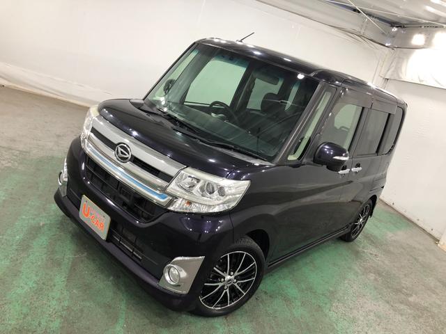 タントカスタムＲＳトップエディションＳＡ　走行６８８７８３キロ一年保証・走行距離無制限　走行６８８８３キロ　フルセグナビ　ブルートゥース　バックカメラ　オートライト　ＬＥＤヘッドライト　アイドリングストップ　ベンチシート　両側電動スライドドア（埼玉県）の中古車