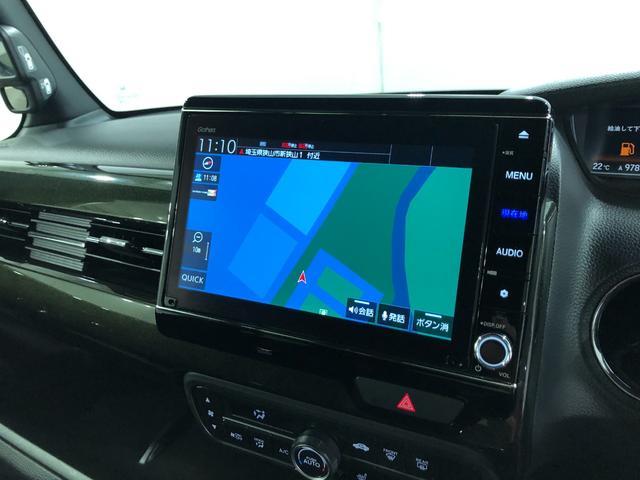 N−BOXカスタムG・EXターボホンダセンシング 走行1.9万キロ/車検整備付一年保証・走行距離無制限 走行19781キロ 純正大画面フルセグナビ バックカメラ ブルートゥース サイドエアバック オートライト LEDヘッドライト ベンチシート 両側電動スライドドア(埼玉県)の中古車