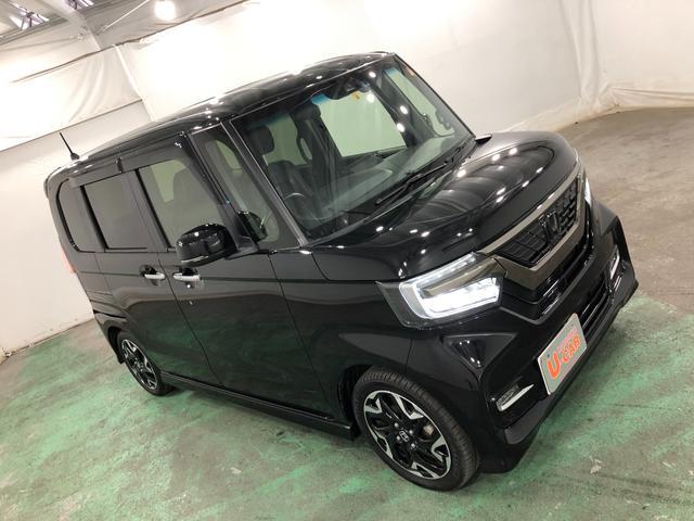 N−BOXカスタムG・EXターボホンダセンシング 走行1.9万キロ/車検整備付一年保証・走行距離無制限 走行19781キロ 純正大画面フルセグナビ バックカメラ ブルートゥース サイドエアバック オートライト LEDヘッドライト ベンチシート 両側電動スライドドア(埼玉県)の中古車