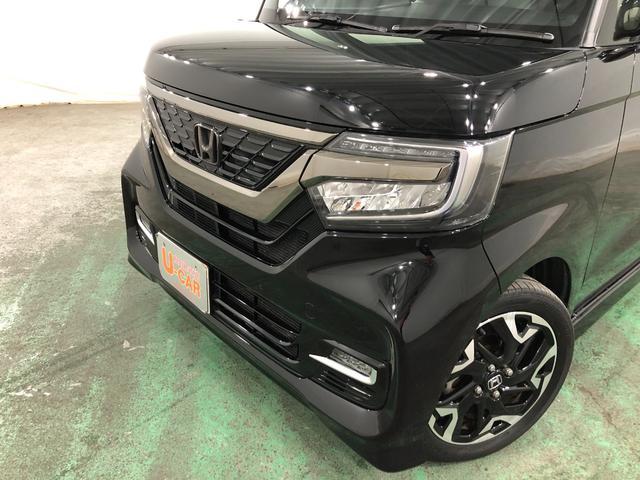 N−BOXカスタムG・EXターボホンダセンシング 走行1.9万キロ/車検整備付一年保証・走行距離無制限 走行19781キロ 純正大画面フルセグナビ バックカメラ ブルートゥース サイドエアバック オートライト LEDヘッドライト ベンチシート 両側電動スライドドア(埼玉県)の中古車