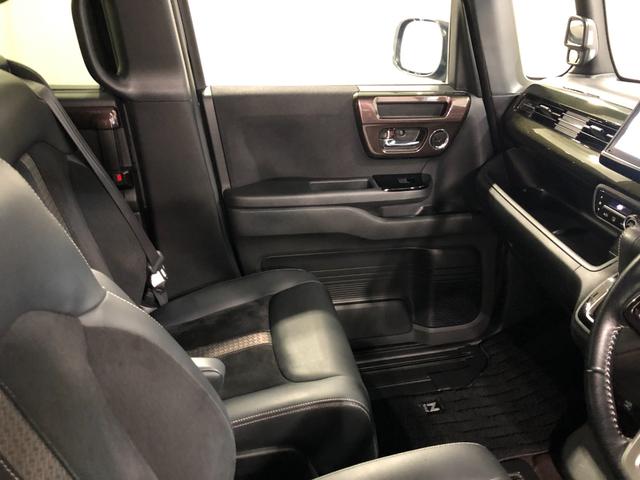 N−BOXカスタムG・EXターボホンダセンシング 走行1.9万キロ/車検整備付一年保証・走行距離無制限 走行19781キロ 純正大画面フルセグナビ バックカメラ ブルートゥース サイドエアバック オートライト LEDヘッドライト ベンチシート 両側電動スライドドア(埼玉県)の中古車