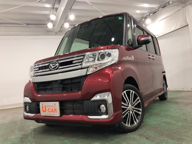 タントカスタムＲＳ　ＳＡIII　走行５２０３７キロ／タイヤ４本交換一年保証・走行距離無制限　走行５２０３７キロ　フルセグナビ　ブルートゥース　バックカメラ　ＤＶＤ　ドラレコ　オートライト　ＬＥＤヘッドライト　シートヒーター　両側電動スライドドア（埼玉県）の中古車