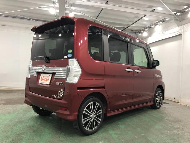 タントカスタムＲＳ　ＳＡIII　走行５２０３７キロ／タイヤ４本交換一年保証・走行距離無制限　走行５２０３７キロ　フルセグナビ　ブルートゥース　バックカメラ　ＤＶＤ　ドラレコ　オートライト　ＬＥＤヘッドライト　シートヒーター　両側電動スライドドア（埼玉県）の中古車