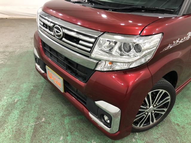 タントカスタムＲＳ　ＳＡIII　走行５２０３７キロ／タイヤ４本交換一年保証・走行距離無制限　走行５２０３７キロ　フルセグナビ　ブルートゥース　バックカメラ　ＤＶＤ　ドラレコ　オートライト　ＬＥＤヘッドライト　シートヒーター　両側電動スライドドア（埼玉県）の中古車