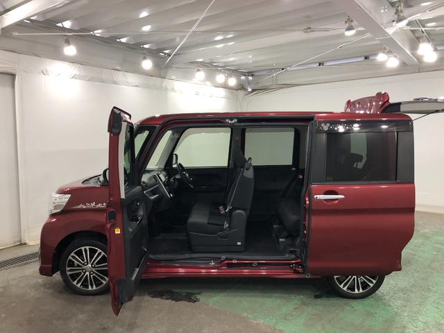 タントカスタムＲＳ　ＳＡIII　走行５２０３７キロ／タイヤ４本交換一年保証・走行距離無制限　走行５２０３７キロ　フルセグナビ　ブルートゥース　バックカメラ　ＤＶＤ　ドラレコ　オートライト　ＬＥＤヘッドライト　シートヒーター　両側電動スライドドア（埼玉県）の中古車