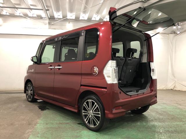 タントカスタムＲＳ　ＳＡIII　走行５２０３７キロ／タイヤ４本交換一年保証・走行距離無制限　走行５２０３７キロ　フルセグナビ　ブルートゥース　バックカメラ　ＤＶＤ　ドラレコ　オートライト　ＬＥＤヘッドライト　シートヒーター　両側電動スライドドア（埼玉県）の中古車