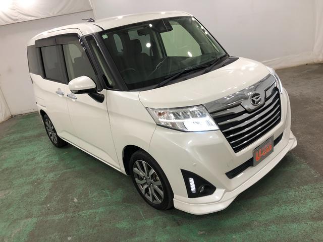 トールカスタムＧ　ターボ　ＳＡIII　走行５１１５７キロ／雹害一年保証・走行距離無制限　走行５１１５７キロ　フルセグナビ　ブルートゥース　クリアランスソナー　オートマチックハイビーム　オートライト　ＬＥＤヘッドライト　両側電動スライドドア（埼玉県）の中古車