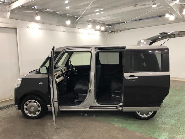 ムーヴキャンバスＸブラックインテリアＳＡIII走行６７１３８キロ／車検整備付一年保証・走行距離無制限　走行６７１３８キロ　助手席エアバック　ＥＴＣ　純正カーペットマット　サイドエアバック　オートライト　ベンチシート　両側電動スライドドア（埼玉県）の中古車