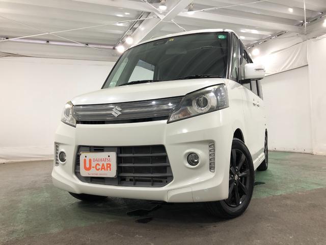 スペーシアカスタムＸＳリミテッド　走行６７４５３キロ／車検整備付／オーディオ一年保証・走行距離無制限走行　走行６７４５３キロ　助手席エアバック　ＥＴＣ　純正カーペットマット　オートライト　ＨＩＤヘッドライト　アイドリングストップ　両側電動スライドドア（埼玉県）の中古車