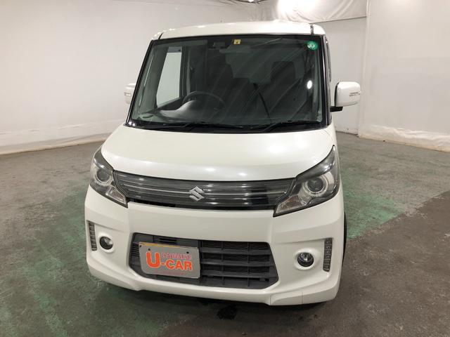 スペーシアカスタムＸＳリミテッド　走行６７４５３キロ／車検整備付／オーディオ一年保証・走行距離無制限走行　走行６７４５３キロ　助手席エアバック　ＥＴＣ　純正カーペットマット　オートライト　ＨＩＤヘッドライト　アイドリングストップ　両側電動スライドドア（埼玉県）の中古車