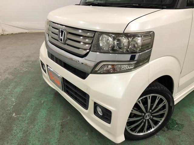 Ｎ−ＢＯＸカスタムＧターボＳＳパッケージ　走行３６６８０キロ／ナビ／後席モニタ一年保証・走行距離無制限　走行３６６８０キロ　ワンセグナビ　ブルートゥース　バックカメラ　ＤＶＤ　後席モニター　サイドエアバック　ＨＩＤヘッドライト　ベンチシート　両側電動スライドドア（埼玉県）の中古車