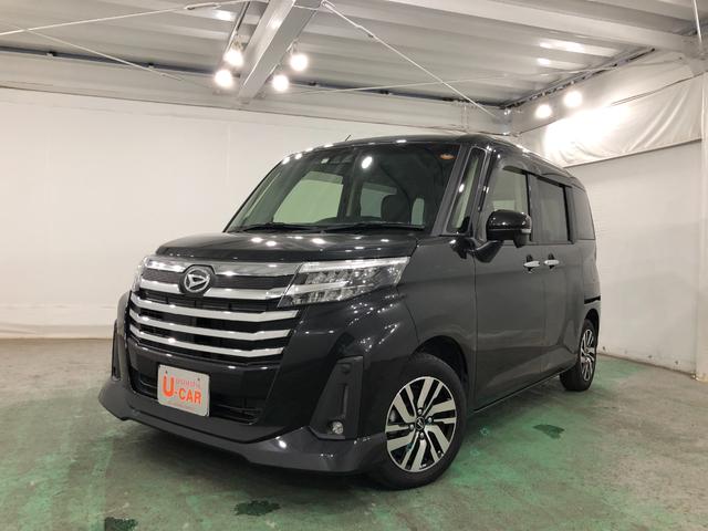 トールカスタムＧ　走行３１５３４キロ／純正ナビ／後席モニター一年保証・走行距離無制限　走行３１５３４キロ　フルセグナビ　バックカメラ　クリアランスソナー　オートライト　ＬＥＤヘッドライト　シートヒーター　両側電動スライドドア（埼玉県）の中古車