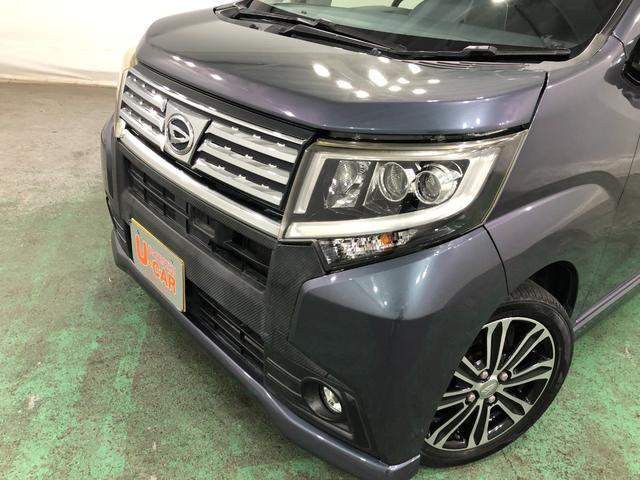 ムーヴカスタムRS SA ターボ 純正8インチナビ ETC LED禁煙車 点検記録簿 1年保証距離無制限 走行距離76992キロ 純正フルセグナビ TV DVD バックカメラ BTオーディオ スマートキー LEDヘッドランプ オート格納式ドアミラー(埼玉県)の中古車
