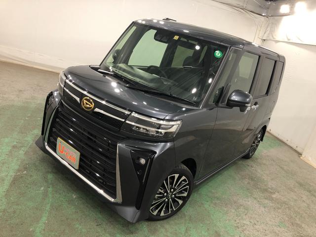 タントカスタムＲＳ　走行４４０９４キロ／純正ナビ／全周囲カメラ一年保証・走行距離無制限　走行４４０９４キロ　助手席エアバック　ＥＴＣ　純正カーペットマット　フルセグナビ　ブルートゥース　全周囲カメラ　クリアランスソナー　ＬＥＤヘッドライト　両側電動スライドドア（埼玉県）の中古車
