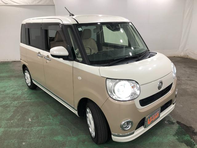 ムーヴキャンバスＧメイクアップＶＳ　ＳＡIII　走行２２８３５キロ／純正ナビ１年保証距離無制限　走行距離２２８３５キロ　純正フルセグナビ　パノラマモニター　ドラレコ　純正マット　サイドエアバッグ　ＬＥＤヘッドランプ　アイドリングストップ　シートヒーター　両側電動スライドドア（埼玉県）の中古車
