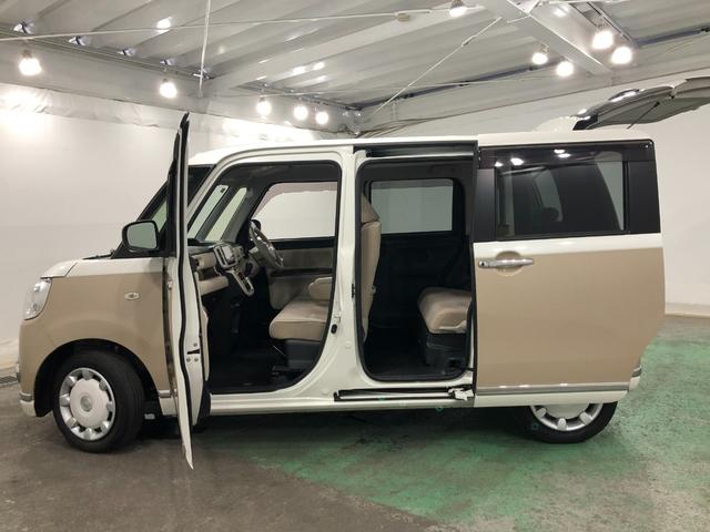 ムーヴキャンバスＧメイクアップＶＳ　ＳＡIII　走行２２８３５キロ／純正ナビ１年保証距離無制限　走行距離２２８３５キロ　純正フルセグナビ　パノラマモニター　ドラレコ　純正マット　サイドエアバッグ　ＬＥＤヘッドランプ　アイドリングストップ　シートヒーター　両側電動スライドドア（埼玉県）の中古車