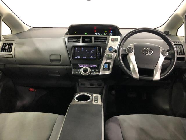 プリウスアルファＳツーリングセレクション　車検整備付／走行３３７５２キロ１年保証距離無制限　走行距離３３７５２キロ　車検整備付　フルセグナビ　バックカメラ　純正マット　助手席エアバッグ　オートライト　電動格納式ドアミラー　プッシュボタンスタート　ドリンクホルダー（埼玉県）の中古車