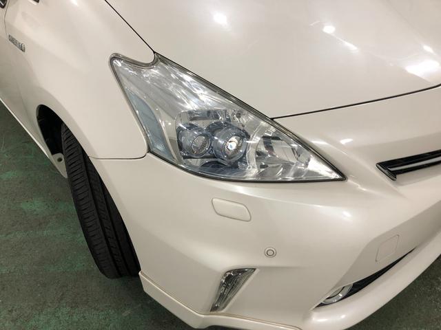 プリウスアルファＳツーリングセレクション　車検整備付／走行３３７５２キロ１年保証距離無制限　走行距離３３７５２キロ　車検整備付　フルセグナビ　バックカメラ　純正マット　助手席エアバッグ　オートライト　電動格納式ドアミラー　プッシュボタンスタート　ドリンクホルダー（埼玉県）の中古車