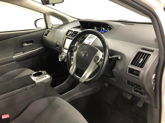 プリウスアルファＳツーリングセレクション　車検整備付／走行３３７５２キロ１年保証距離無制限　走行距離３３７５２キロ　車検整備付　フルセグナビ　バックカメラ　純正マット　助手席エアバッグ　オートライト　電動格納式ドアミラー　プッシュボタンスタート　ドリンクホルダー（埼玉県）の中古車