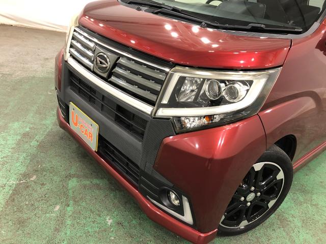 ムーヴカスタムＲＳハイパ　走行５５６８１キロ／タイヤ４本交換／ナビ一年保証・走行距離無制限　走行５５６８１キロ　フルセグナビ　ブルートゥース　バックカメラ　オートライト　ＬＥＤヘッドライト　アイドリングストップ　シートヒーター（埼玉県）の中古車