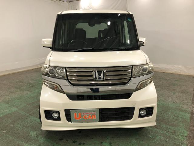 Ｎ−ＢＯＸ＋カスタムＧ・Ｌパッケージ　車検整備付／走行６６０９３キロ／ナビ１年保証距離無制限　走行距離６６０９３キロ　ワンセグナビ　バックカメラ　純正マット　オートライト　ＨＩＤヘッドランプ　両側電動スライドドア　電動格納式ドアミラー　プッシュボタンスタート（埼玉県）の中古車