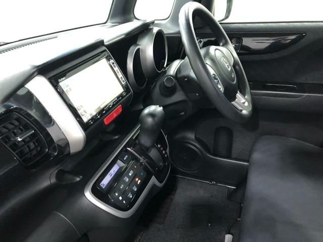 Ｎ−ＢＯＸ＋カスタムＧ・Ｌパッケージ　車検整備付／走行６６０９３キロ／ナビ１年保証距離無制限　走行距離６６０９３キロ　ワンセグナビ　バックカメラ　純正マット　オートライト　ＨＩＤヘッドランプ　両側電動スライドドア　電動格納式ドアミラー　プッシュボタンスタート（埼玉県）の中古車