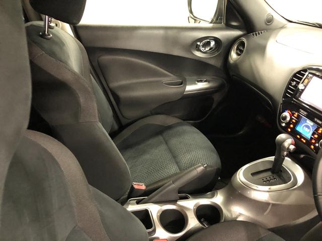 ジューク１５ＲＸ　走行６３０３９キロ／ナビ／バックカメラ／ＥＴＣ一年保証・走行距離無制限　走行６３０３９キロ　日産純正フルセグナビ　助手席エアバック　ＥＴＣ　純正カーペットマット　バックカメラ　オートライト　ＬＥＤヘッドライト（埼玉県）の中古車