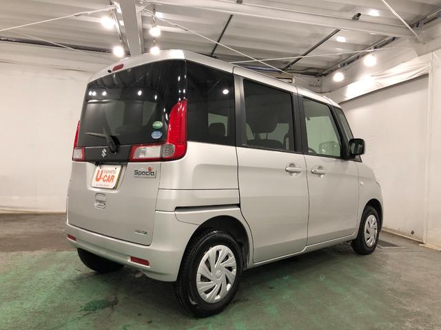 スペーシアＧ　雹害／走行６３０７６キロ／ワンセグナビ／バックカメラ１年保証距離無制限　走行６３０７６キロ　ワンセグナビ　バックカメラ　カーペットマット　助手席エアバッグ　アイドリングストップ　電動格納式ドアミラー　プッシュボタンスタート　オートエアコン　キーフリー（埼玉県）の中古車