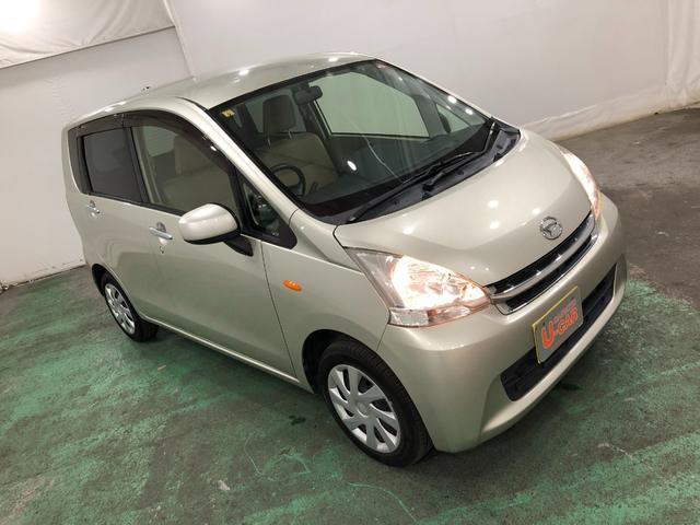 ムーヴＬ　車検整備付／走行６７４５３キロ／ワンセグナビ／純正マット１年保証距離無制限　走行距離６７４５３キロ　ワンセグナビ　純正マット　助手席エアバッグ　アイドリングストップ　電動格納式ドアミラー（埼玉県）の中古車