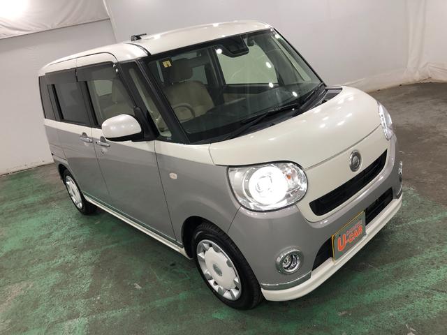 ムーヴキャンバスＧメイクアップリミテッドＳＡ３　修復歴／走行２２７４８キロ一年保証・走行距離無制限　走行２２７４８キロ　フルセグナビ　ブルートゥース　全周囲カメラ　ドラレコ　オートライト　ＬＥＤヘッドライト　両側電動スライドドア（埼玉県）の中古車