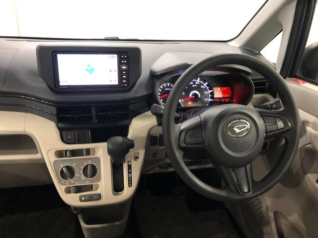 ムーヴＬ　走行４９５０２キロ／ワンセグナビ／バックカメラ／マット１年保証距離無制限　走行距離４９５０２キロ　ワンセグナビ　バックカメラ　純正カーペットマット　助手席エアバッグ　アイドリングストップ　マニュアルエアコン　キーレス　電動格納式ドアミラー（埼玉県）の中古車