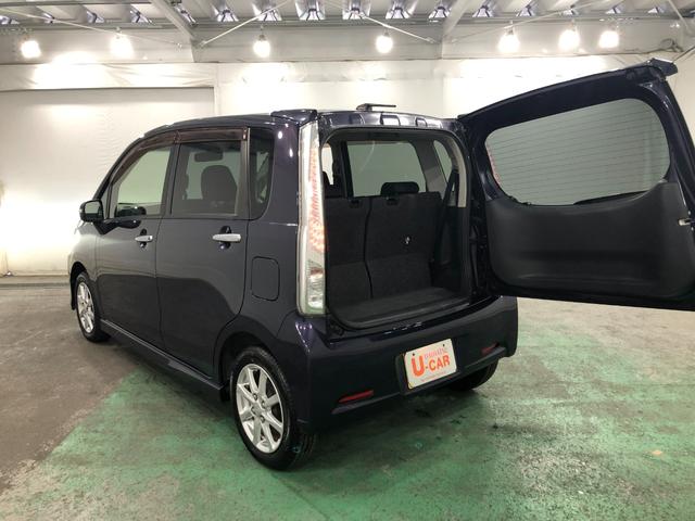 ムーヴカスタム　Ｘ　ＳＡ　走行６４５３０キロ／フルセグナビ／マット１年保証距離無制限　走行距離６４５３０キロ　フルセグナビ　純正マット　シートアンダートレイ　オートライト　ＨＩＤヘッドランプ　アイドリングストップ　プッシュボタンスタート　電動格納式ドアミラー（埼玉県）の中古車