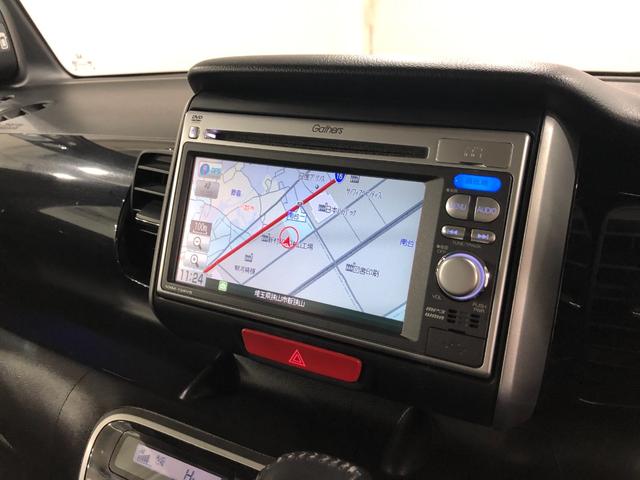 Ｎ−ＢＯＸカスタムＧ　ＳＳパッケージ　ホンダ純正ワンセグナビ　バックンモニターワンセグナビ　バックカメラ　オートライト　ＨＩＤヘッドライト　ベンチシート　両側電動スライドドア　スマートキー　オートエアコン　　一年保証・走行距離無制限　走行７１３７２キロ（東京都）の中古車