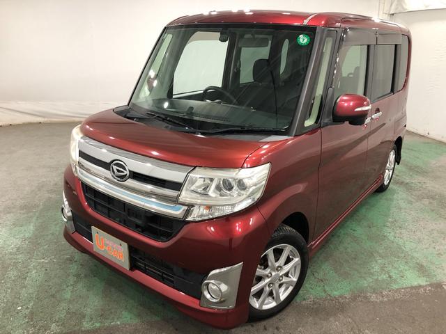タントカスタムＸ　ＳＡ　走行４４６９９キロ／４ＷＤ／修復歴／ナビ一年保証・走行距離無制限　走行４４６９９キロ　フルセグナビ　ブルートゥース　ＵＳＢ　バックカメラ　オートライト　ＬＥＤヘッドライト　ベンチシート（埼玉県）の中古車