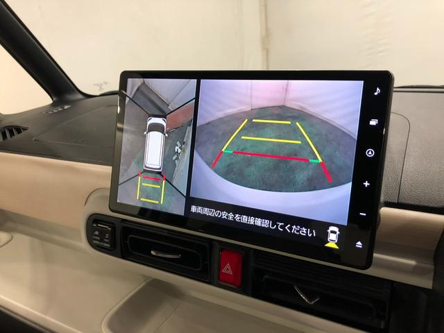 ムーヴキャンバスストライプスGターボ 走行16255キロ/純正ナビ/ドラレコ1年保証距離無制限 走行距離16255キロ 純正フルセグナビ パノラマモニター ドラレコ 純正マット サイドエアバッグ LEDヘッドランプ アイドリングストップ シートヒーター 両側電動スライドドア(東京都)の中古車