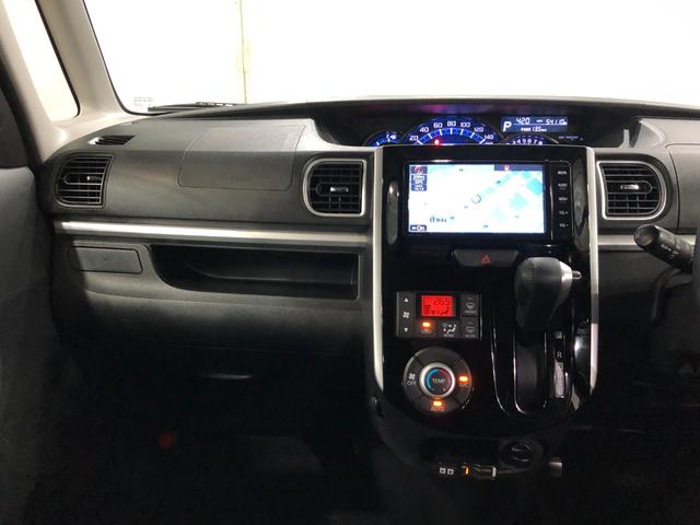 タントカスタムＲＳ　走行５４１１０キロ／車検整備付／後席モニター一年保証・走行距離無制限走行５４１１０キロ　フルセグナビ　ブルートゥース　バックカメラ　後席モニター　ＤＶＤ　ＥＴＣ　オートライト　ＬＥＤヘッドライト　両側電動スライドドア（埼玉県）の中古車