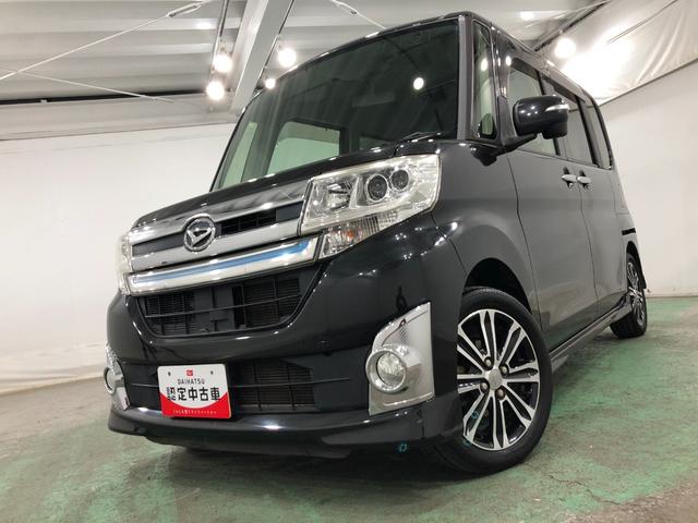 タントカスタムＲＳ　走行５４１１０キロ／車検整備付／後席モニター一年保証・走行距離無制限走行５４１１０キロ　フルセグナビ　ブルートゥース　バックカメラ　後席モニター　ＤＶＤ　ＥＴＣ　オートライト　ＬＥＤヘッドライト　両側電動スライドドア（埼玉県）の中古車