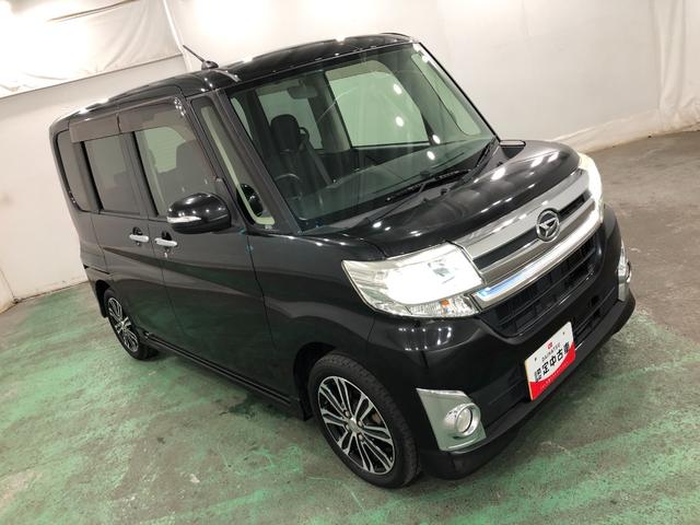 タントカスタムＲＳ　走行５４１１０キロ／車検整備付／後席モニター一年保証・走行距離無制限走行５４１１０キロ　フルセグナビ　ブルートゥース　バックカメラ　後席モニター　ＤＶＤ　ＥＴＣ　オートライト　ＬＥＤヘッドライト　両側電動スライドドア（埼玉県）の中古車